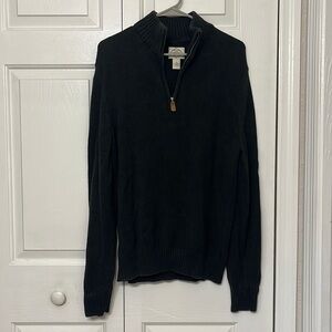 Men’s Quarter Zip Sweater- Size: M